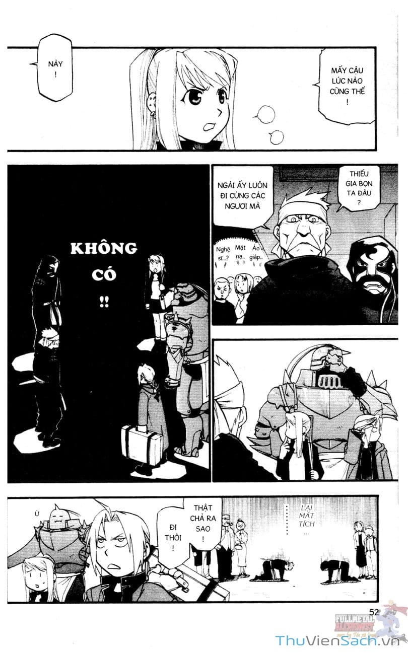 Truyện Tranh Giả Kim Thuật Sư trang 4