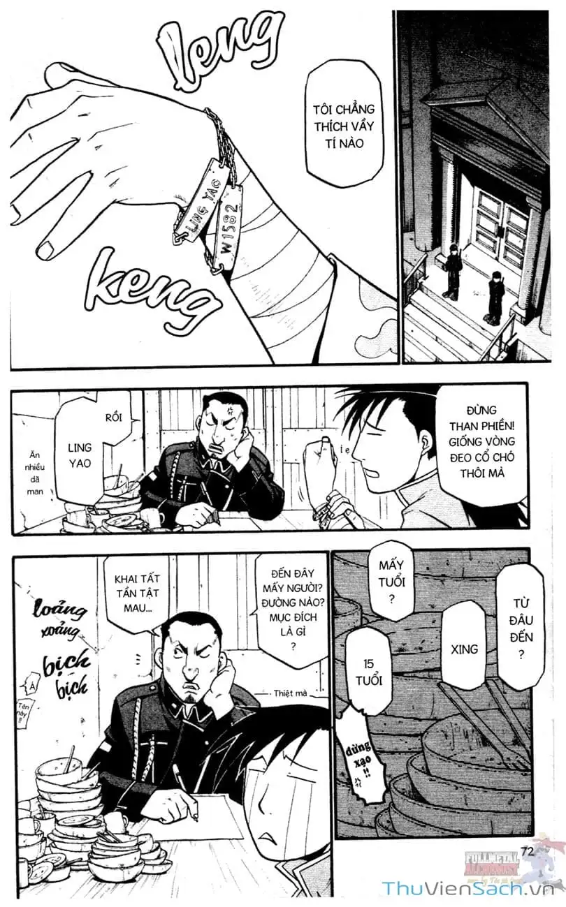 Truyện Tranh Giả Kim Thuật Sư trang 4