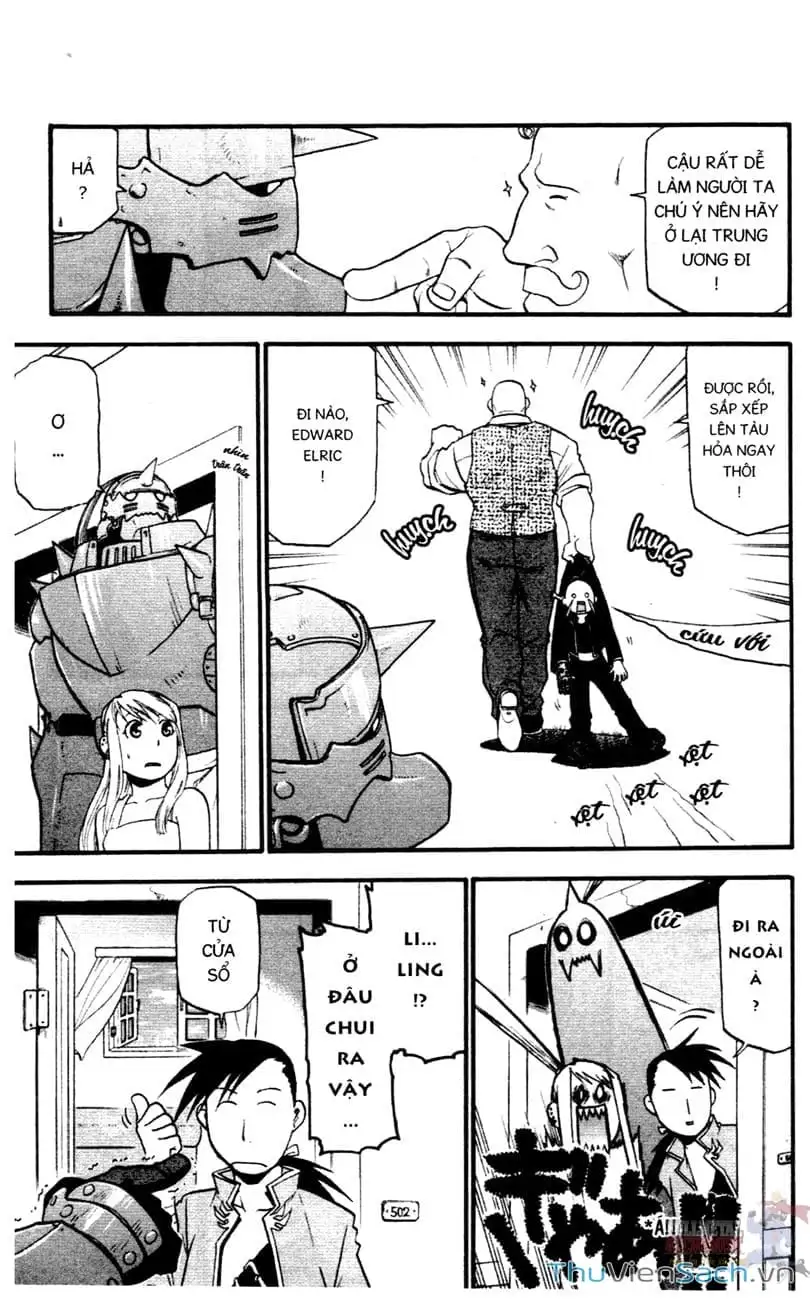 Truyện Tranh Giả Kim Thuật Sư trang 4