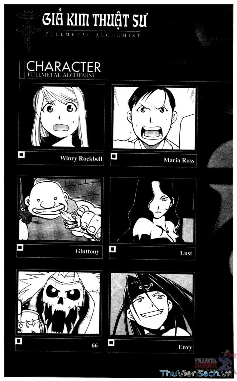 Truyện Tranh Giả Kim Thuật Sư trang 4