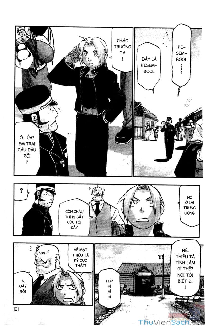 Truyện Tranh Giả Kim Thuật Sư trang 4