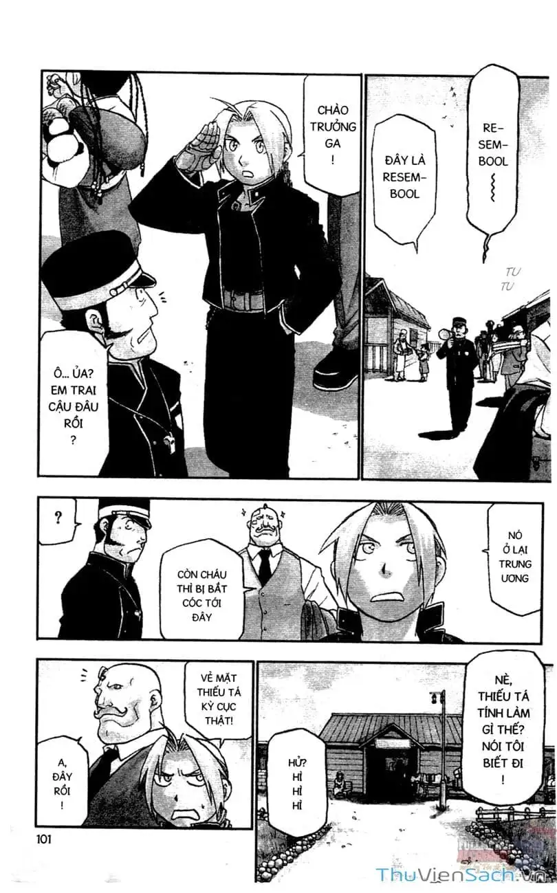 Truyện Tranh Giả Kim Thuật Sư trang 4