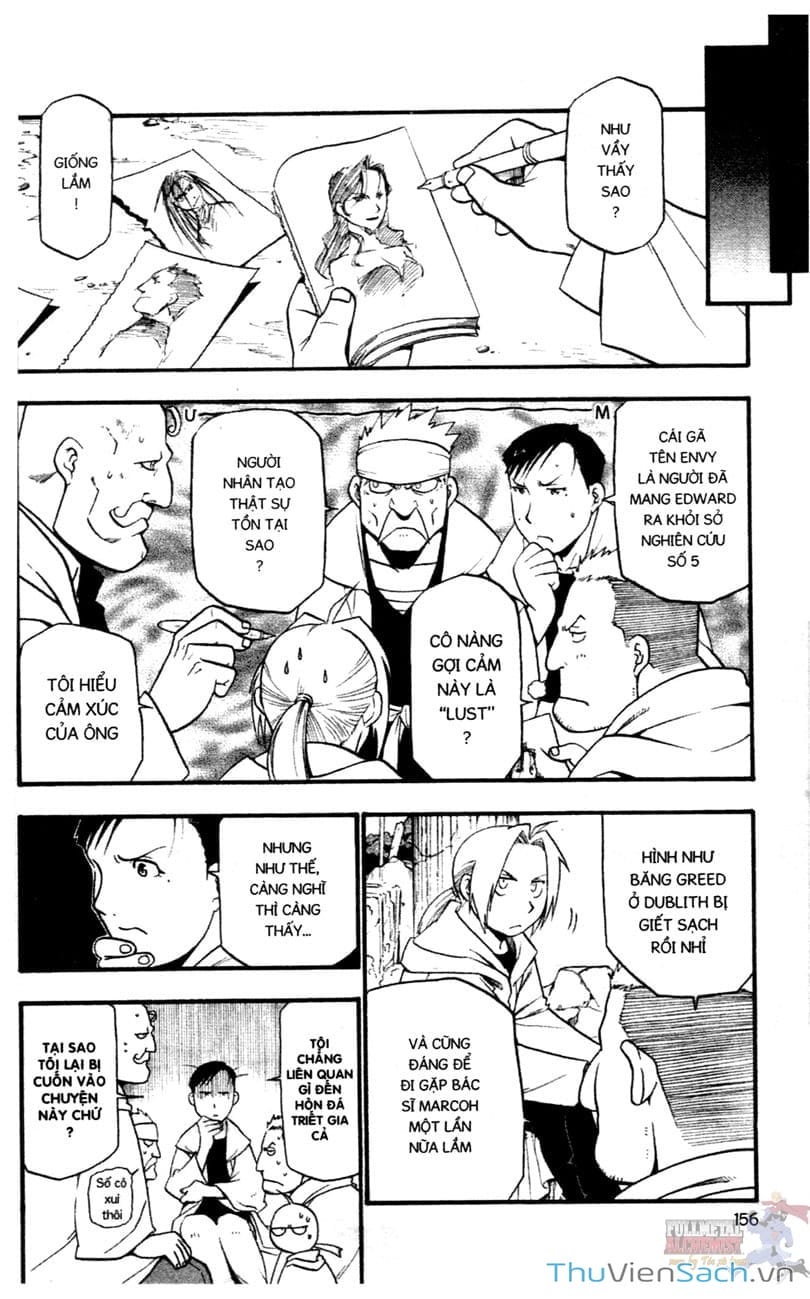 Truyện Tranh Giả Kim Thuật Sư trang 4