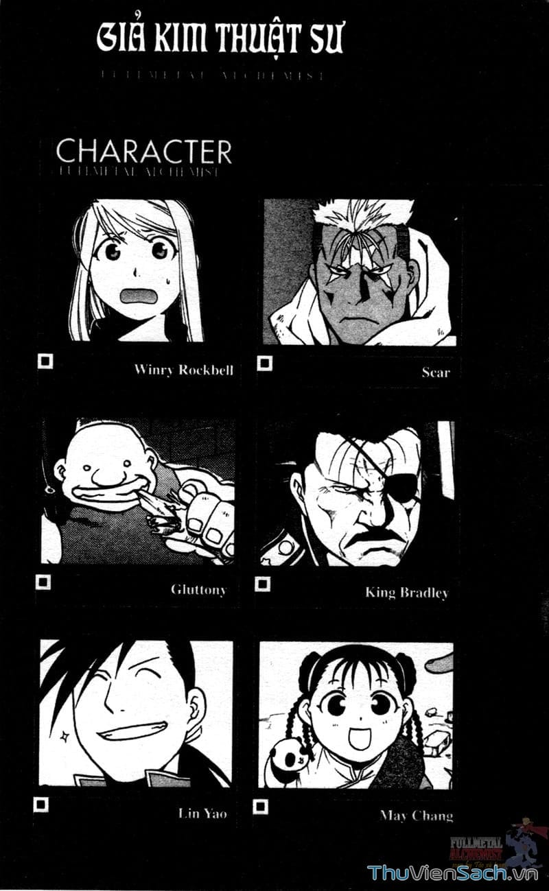 Truyện Tranh Giả Kim Thuật Sư trang 4
