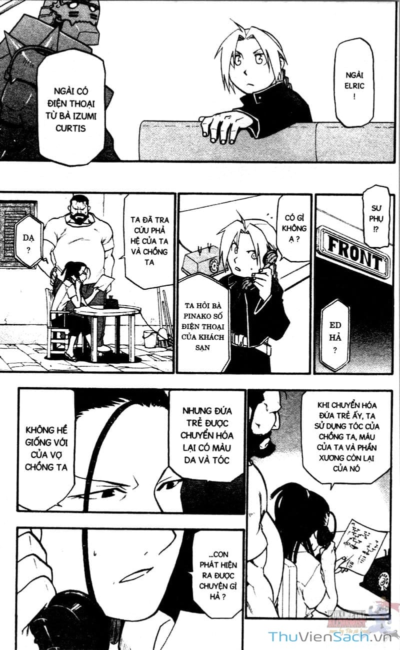 Truyện Tranh Giả Kim Thuật Sư trang 4