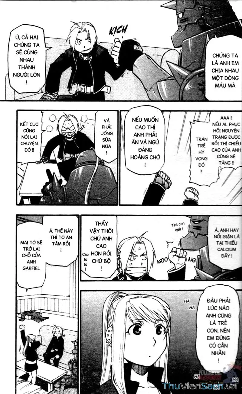 Truyện Tranh Giả Kim Thuật Sư trang 4