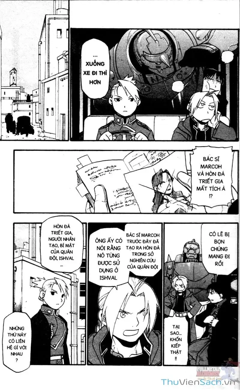 Truyện Tranh Giả Kim Thuật Sư trang 4
