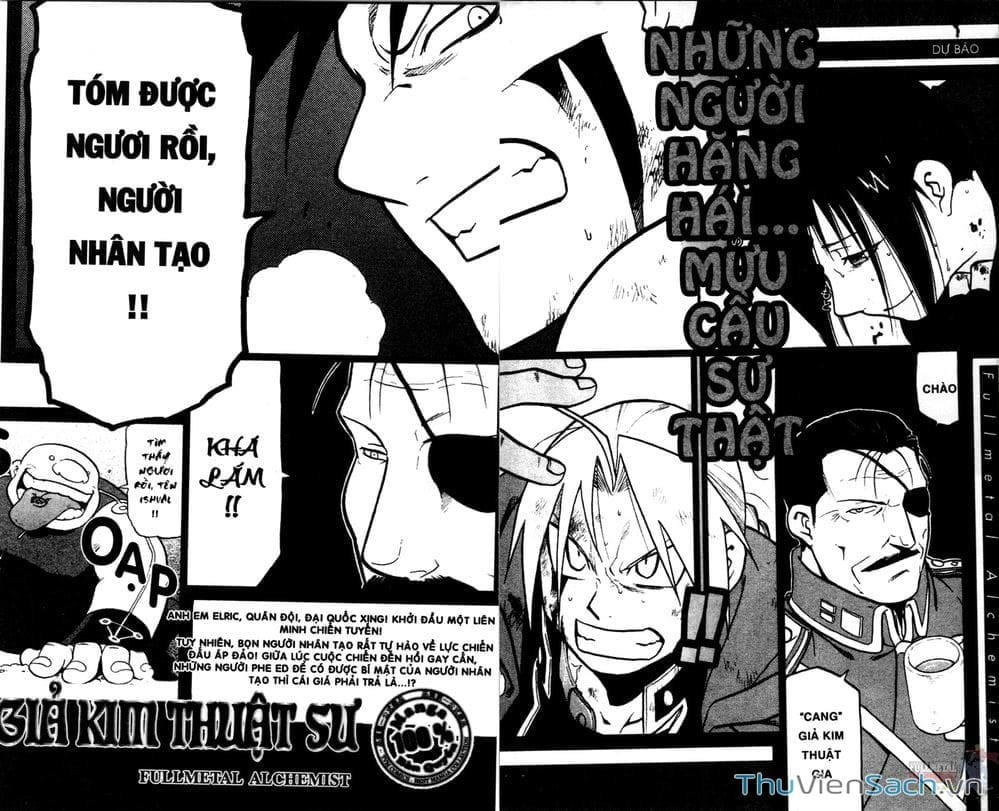 Truyện Tranh Giả Kim Thuật Sư trang 4