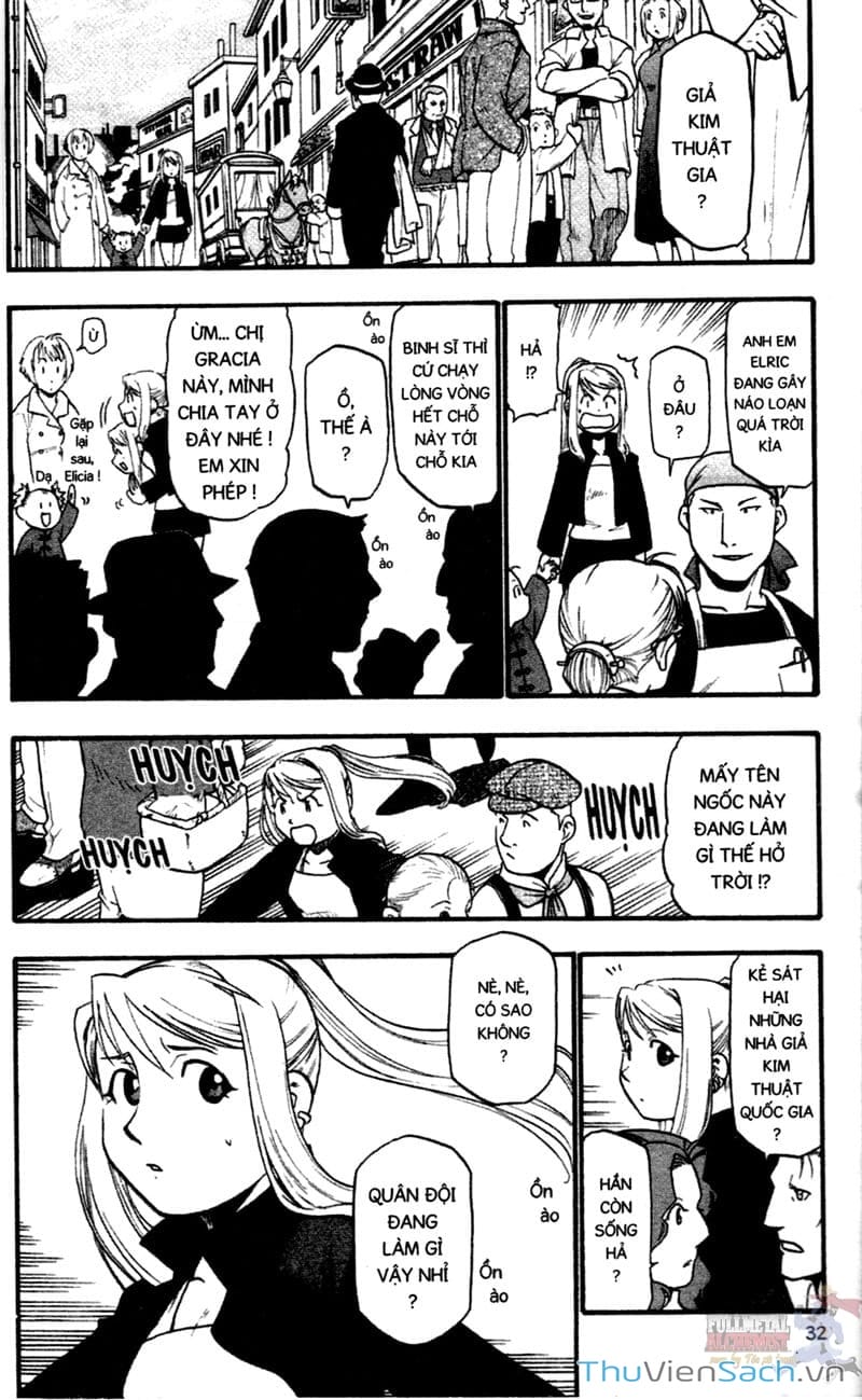Truyện Tranh Giả Kim Thuật Sư trang 4