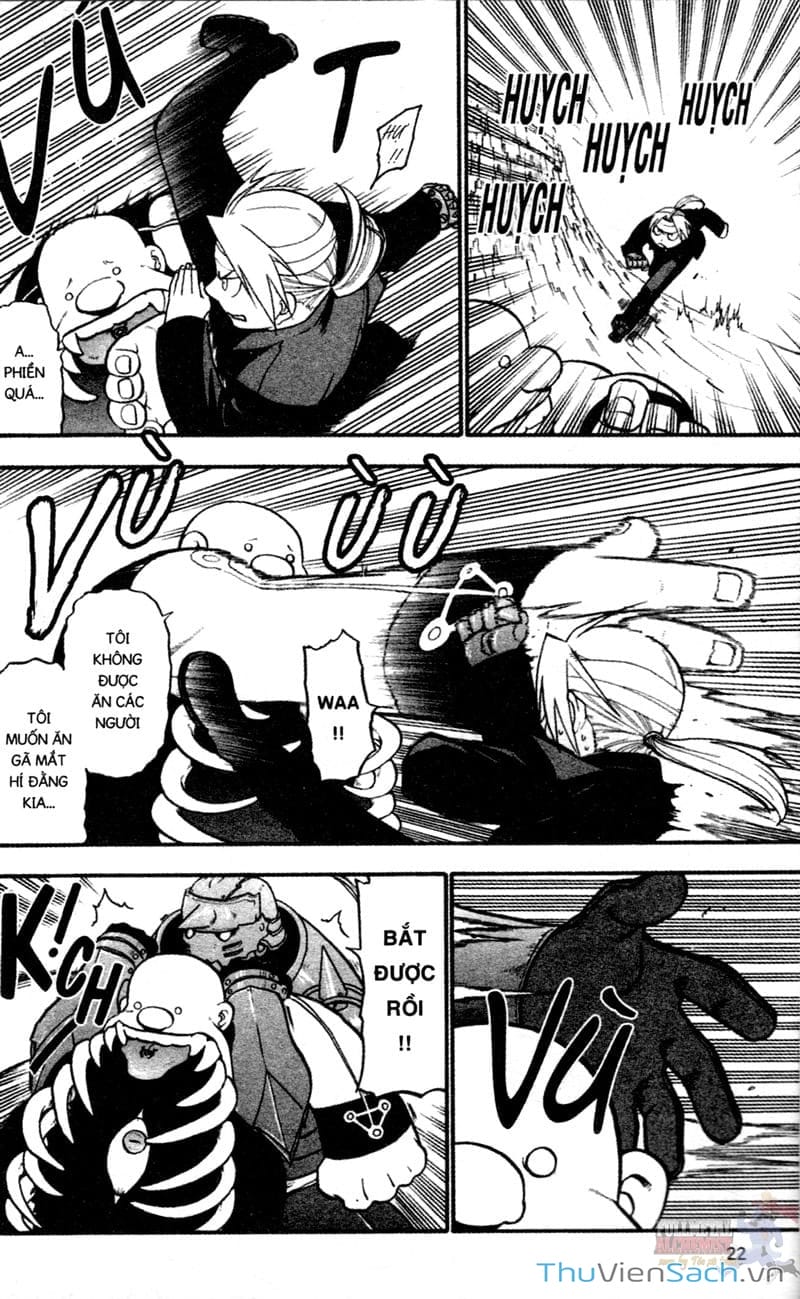 Truyện Tranh Giả Kim Thuật Sư trang 4