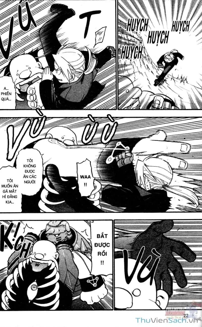 Truyện Tranh Giả Kim Thuật Sư trang 4