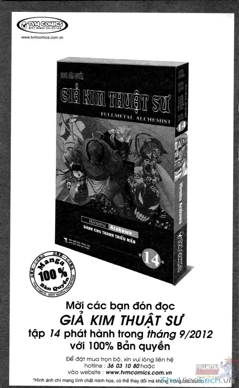 Truyện Tranh Giả Kim Thuật Sư trang 4