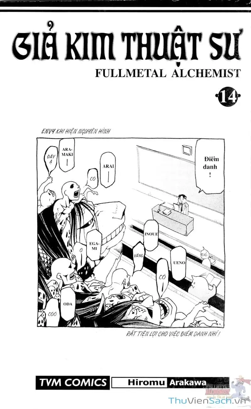 Truyện Tranh Giả Kim Thuật Sư trang 4