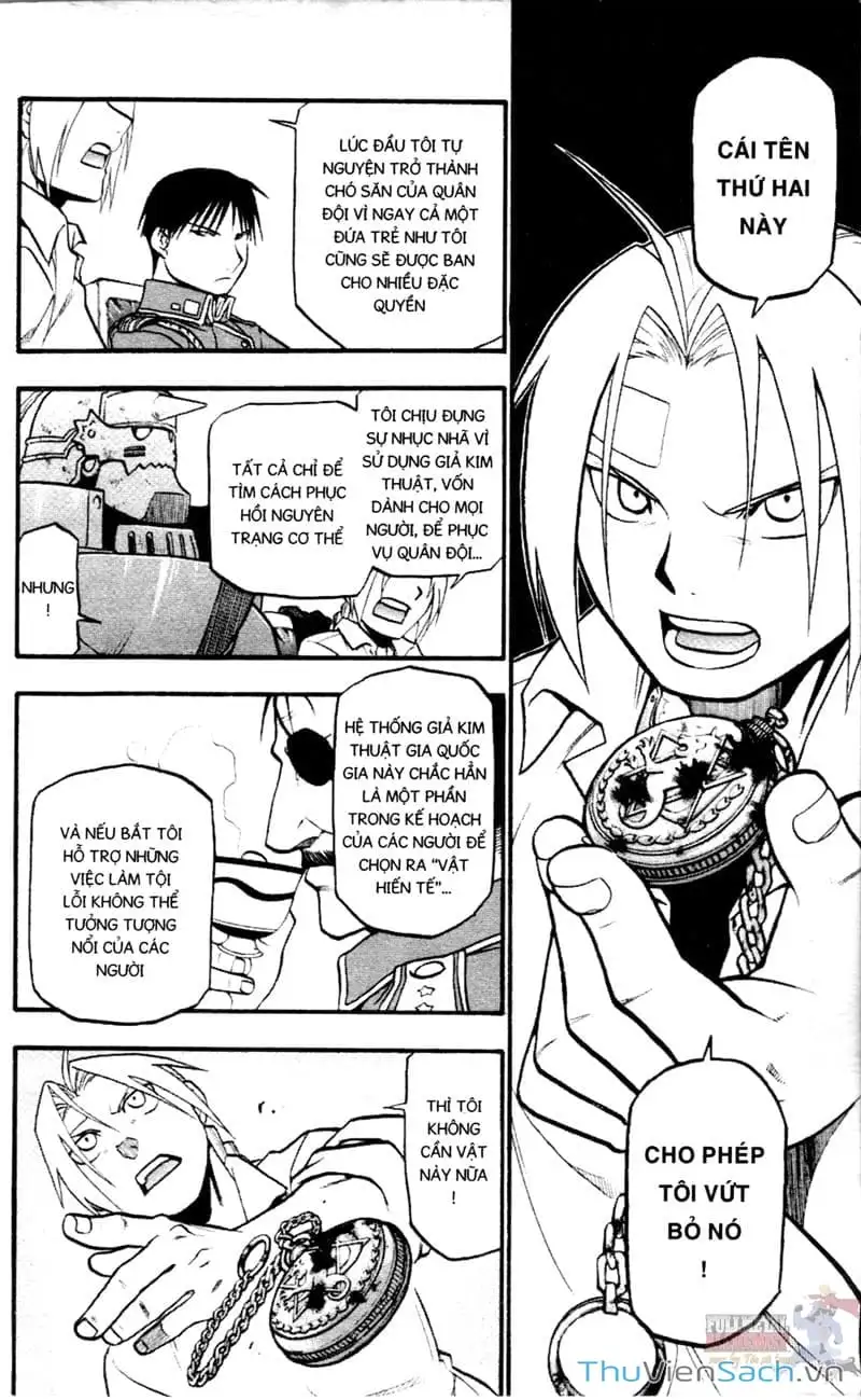 Truyện Tranh Giả Kim Thuật Sư trang 4