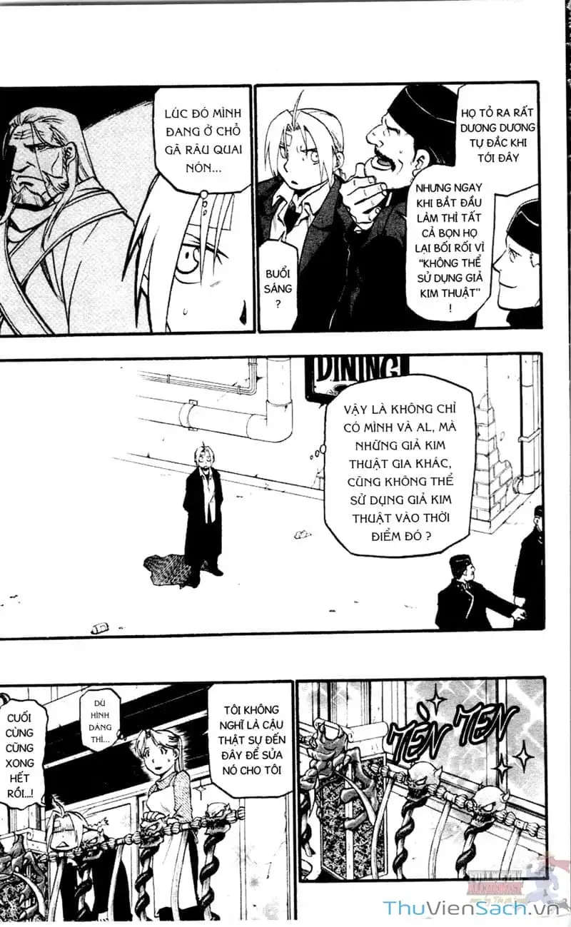 Truyện Tranh Giả Kim Thuật Sư trang 4