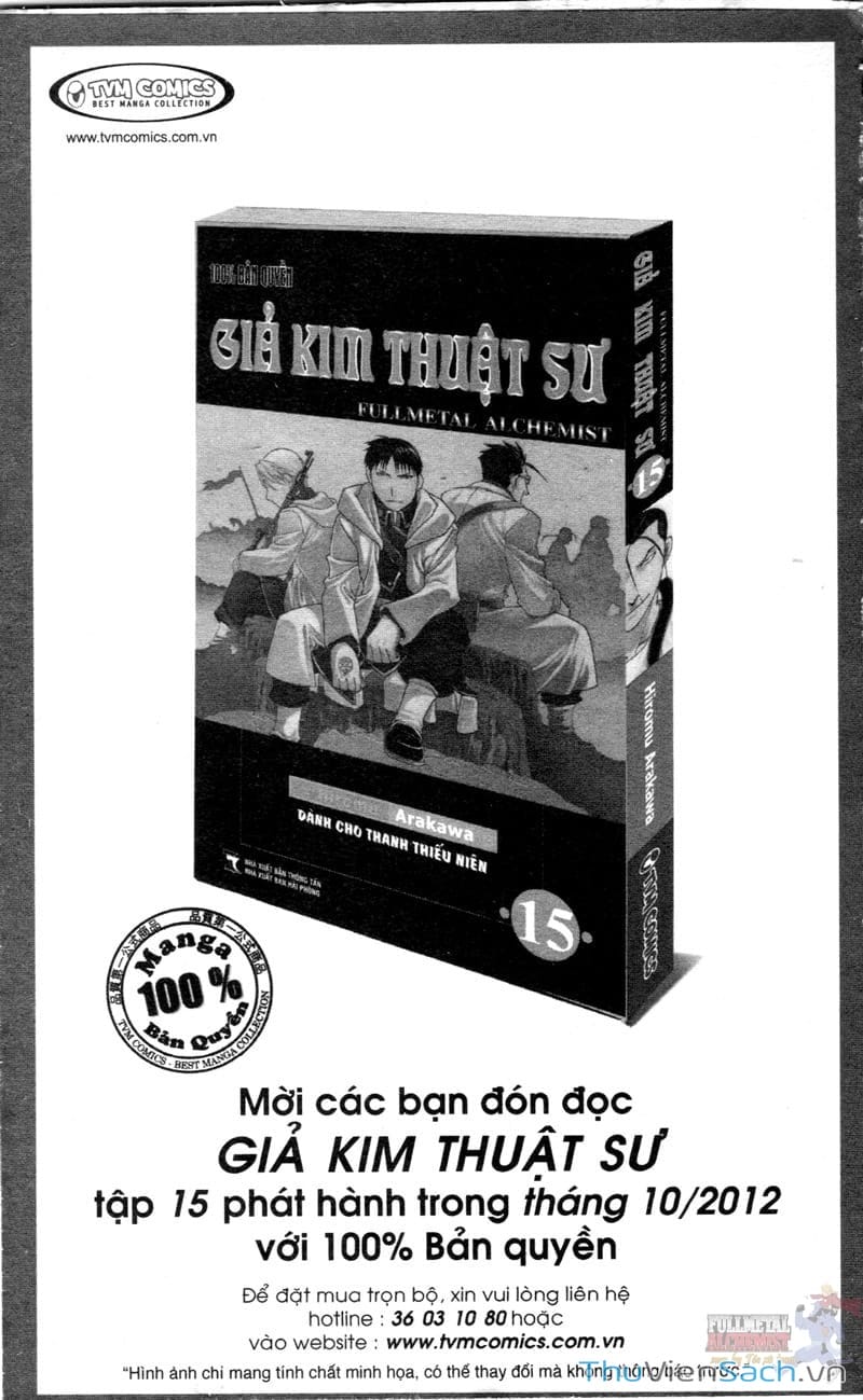 Truyện Tranh Giả Kim Thuật Sư trang 4