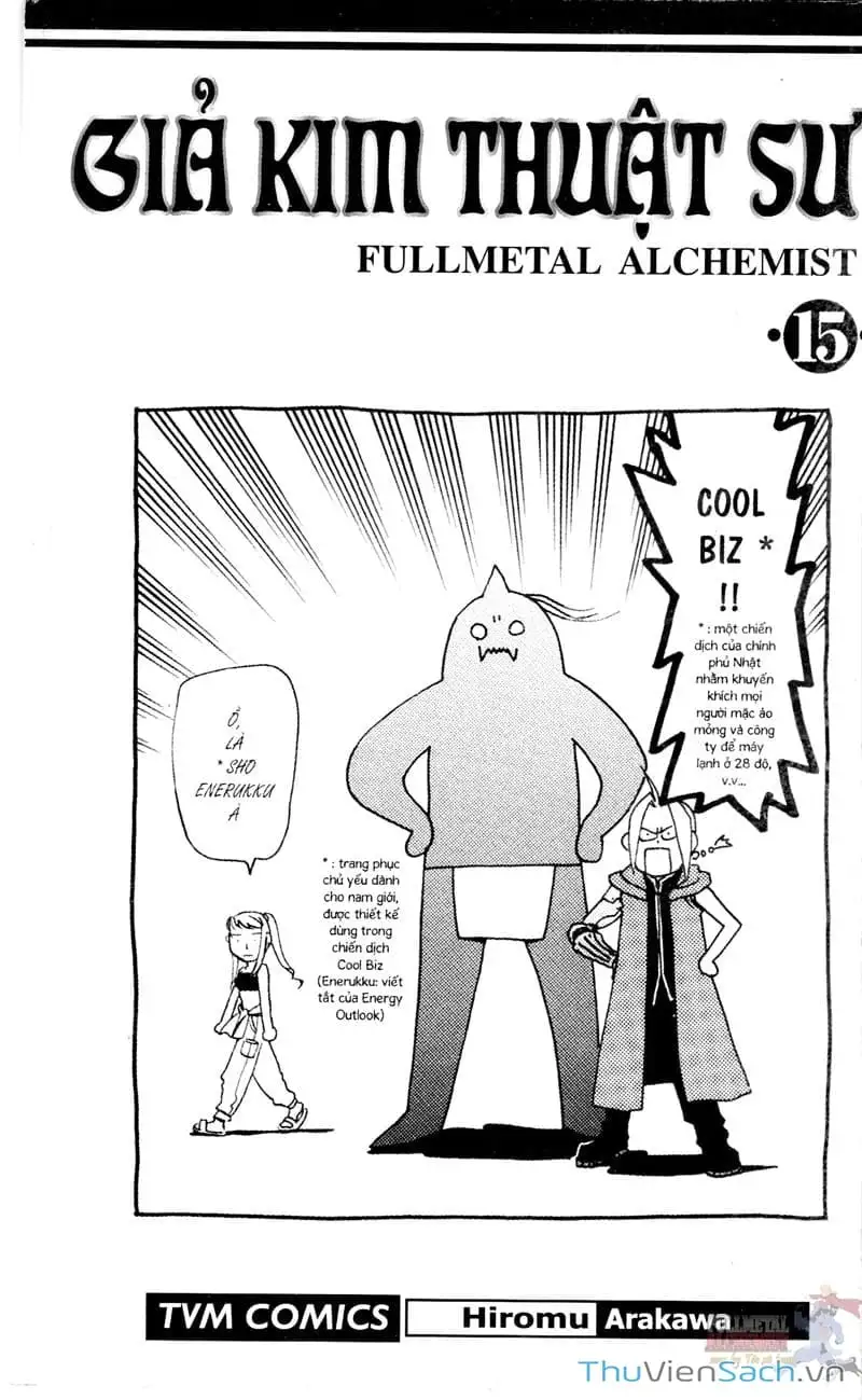 Truyện Tranh Giả Kim Thuật Sư trang 4