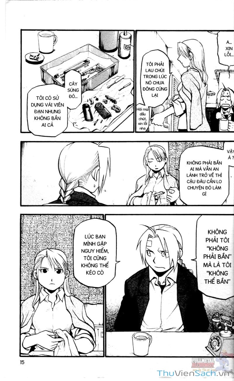 Truyện Tranh Giả Kim Thuật Sư trang 4