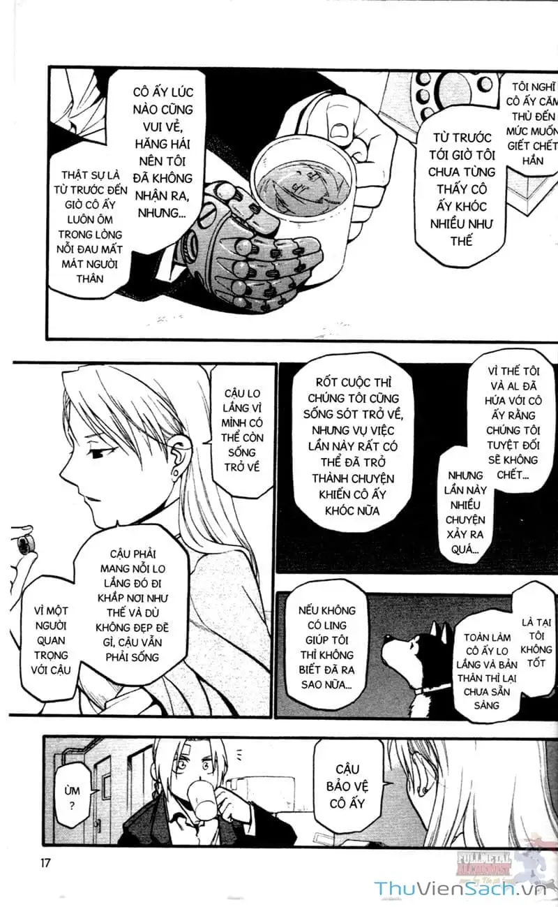 Truyện Tranh Giả Kim Thuật Sư trang 4