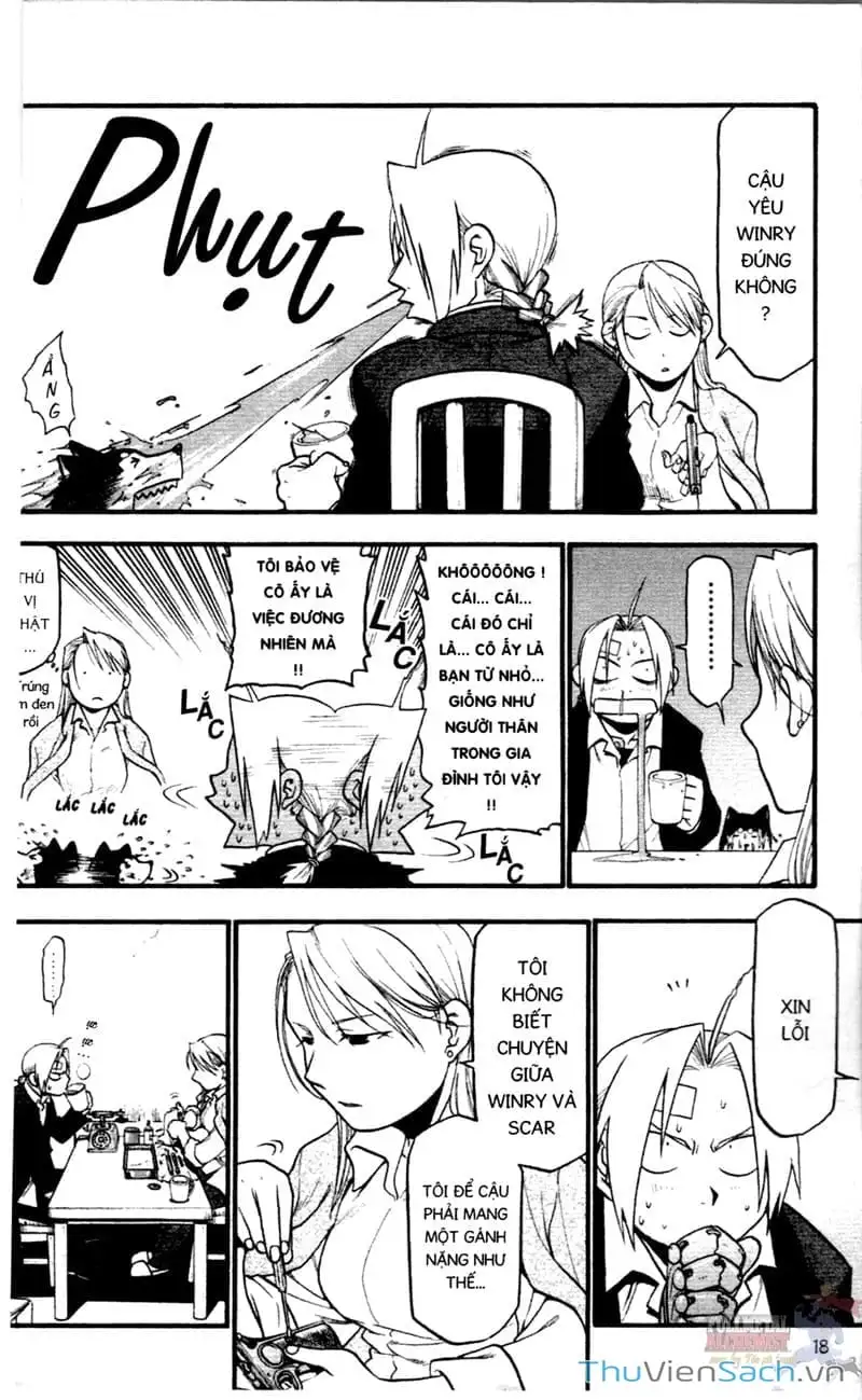 Truyện Tranh Giả Kim Thuật Sư trang 4