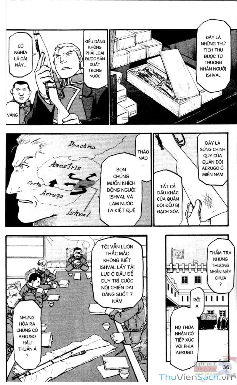 Truyện Tranh Giả Kim Thuật Sư trang 4