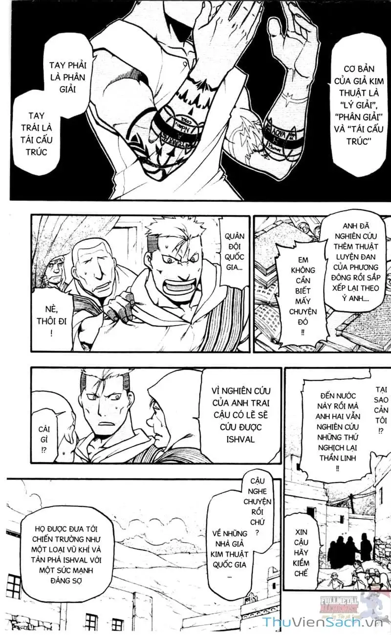 Truyện Tranh Giả Kim Thuật Sư trang 4