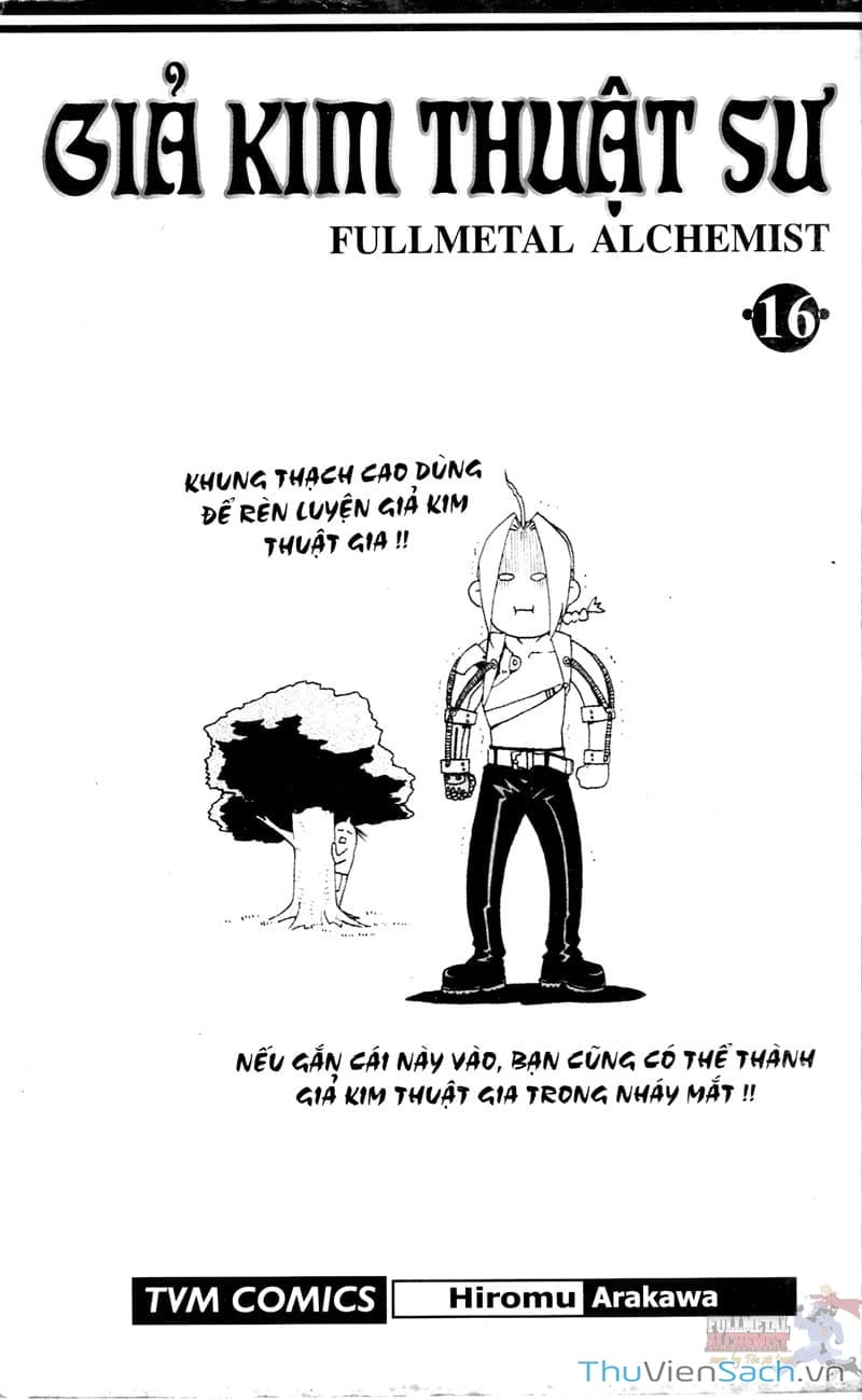 Truyện Tranh Giả Kim Thuật Sư trang 4