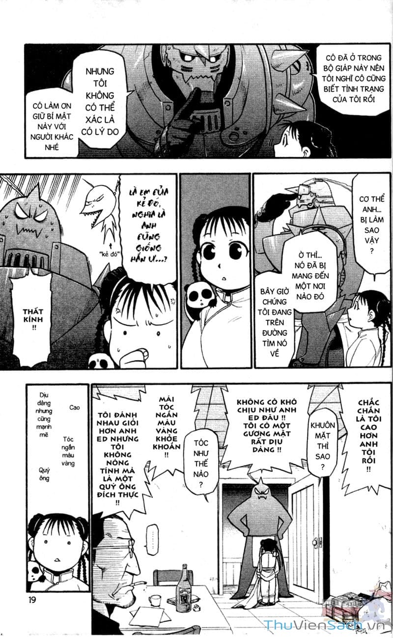 Truyện Tranh Giả Kim Thuật Sư trang 4