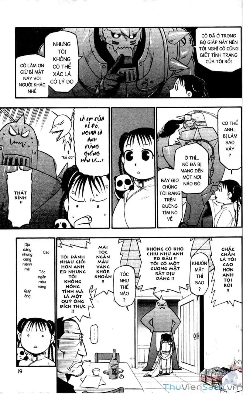 Truyện Tranh Giả Kim Thuật Sư trang 4