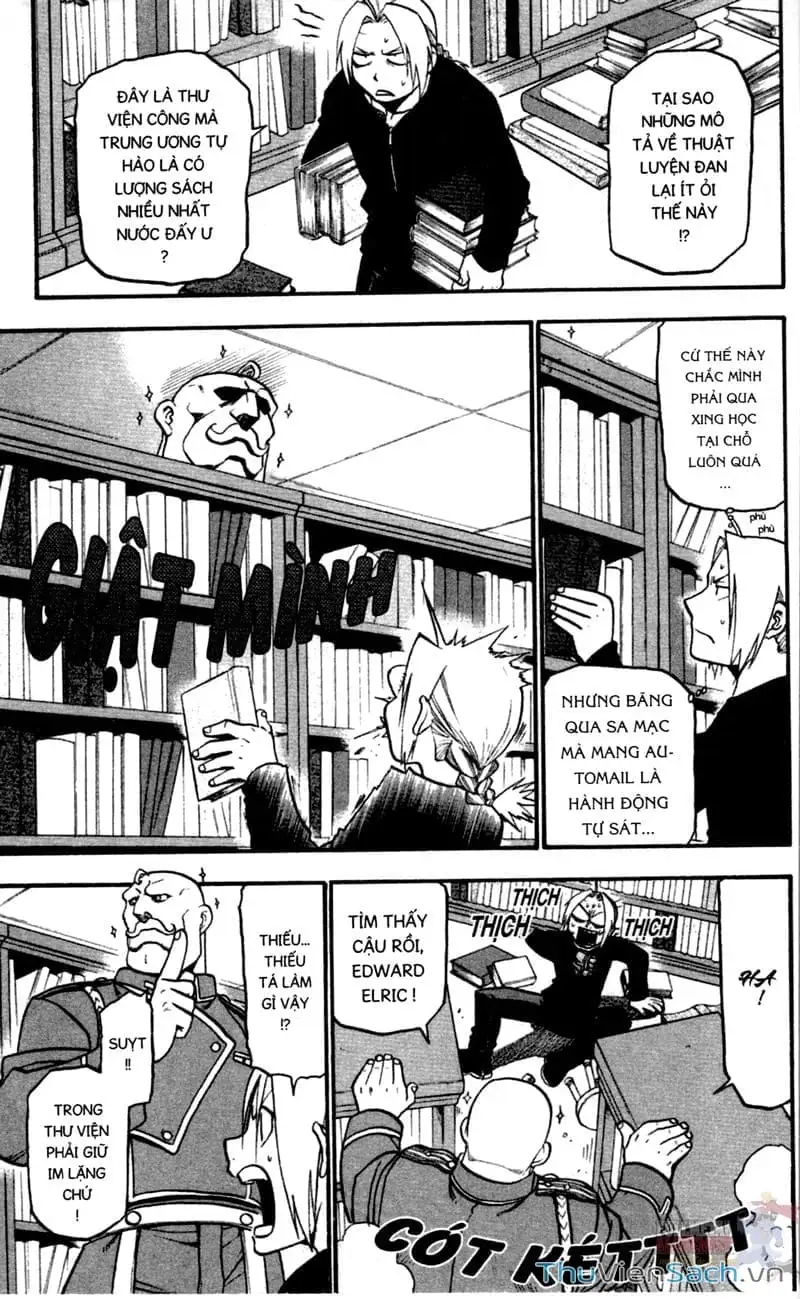 Truyện Tranh Giả Kim Thuật Sư trang 4