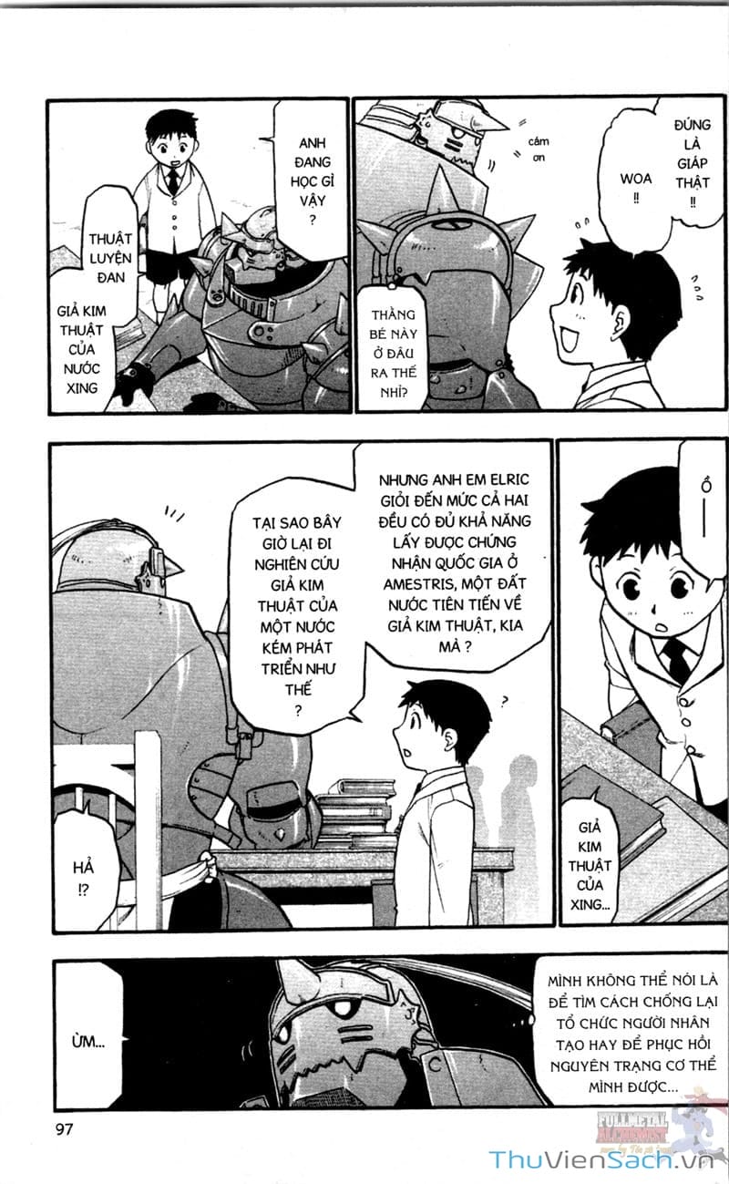 Truyện Tranh Giả Kim Thuật Sư trang 4