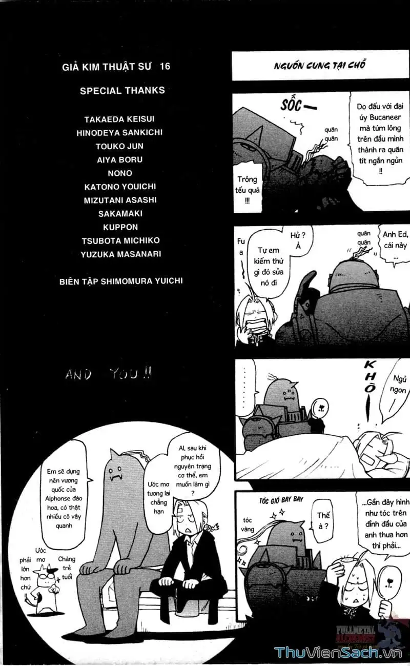 Truyện Tranh Giả Kim Thuật Sư trang 4