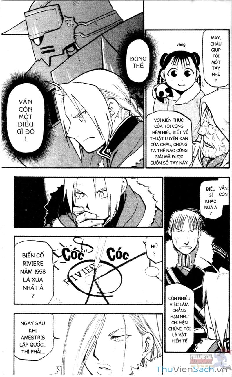 Truyện Tranh Giả Kim Thuật Sư trang 4