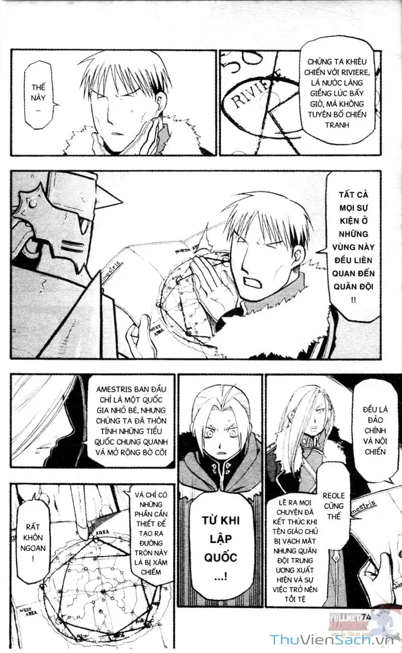 Truyện Tranh Giả Kim Thuật Sư trang 4