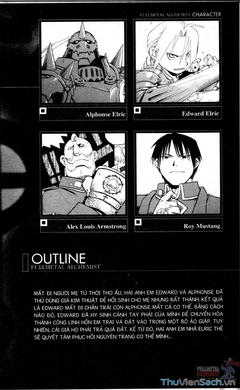 Truyện Tranh Giả Kim Thuật Sư trang 4