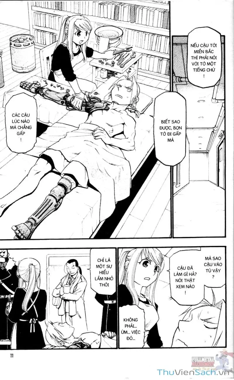 Truyện Tranh Giả Kim Thuật Sư trang 4