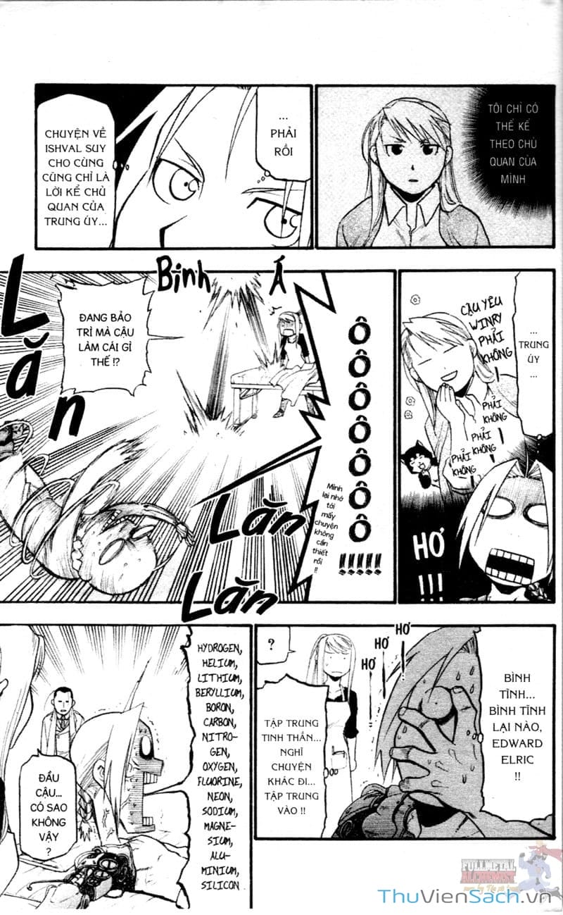 Truyện Tranh Giả Kim Thuật Sư trang 4