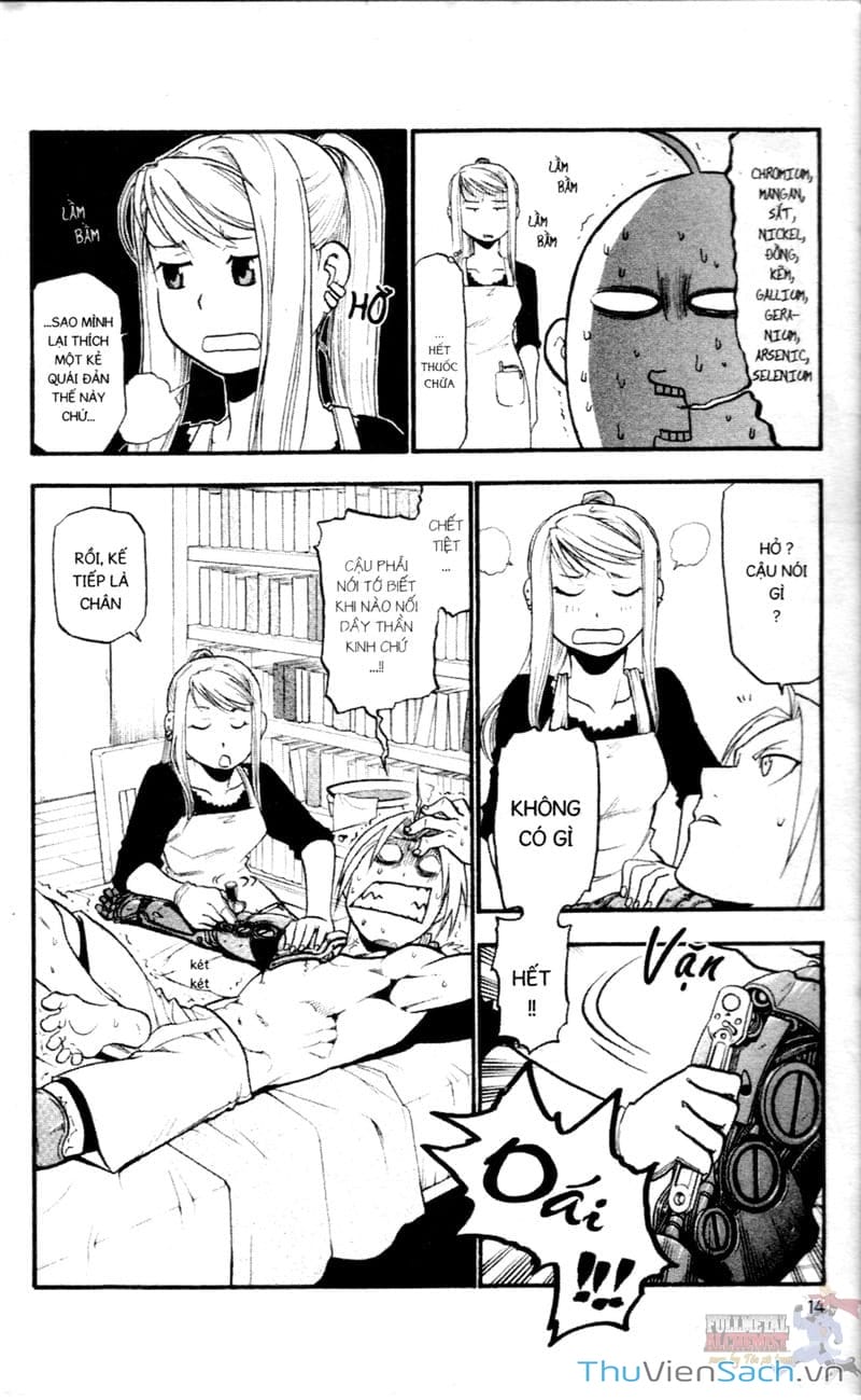 Truyện Tranh Giả Kim Thuật Sư trang 4