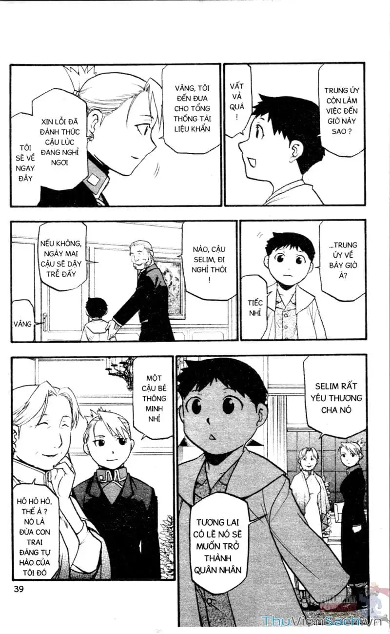 Truyện Tranh Giả Kim Thuật Sư trang 4