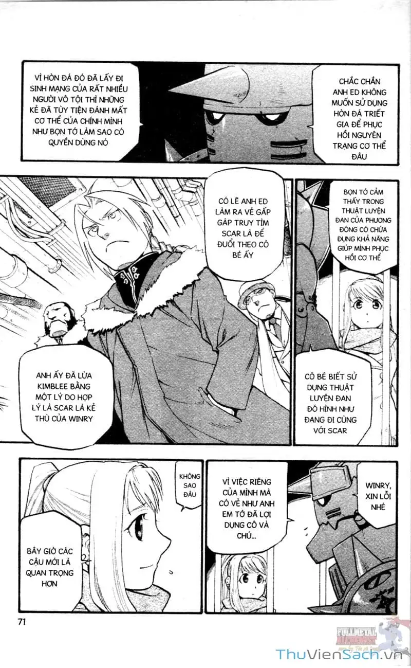 Truyện Tranh Giả Kim Thuật Sư trang 4