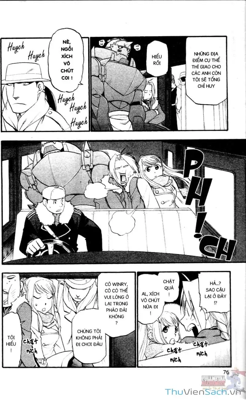 Truyện Tranh Giả Kim Thuật Sư trang 4