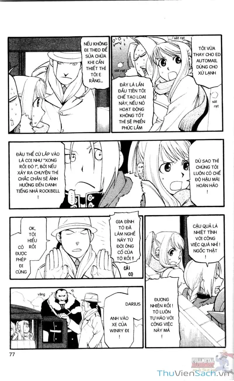 Truyện Tranh Giả Kim Thuật Sư trang 4