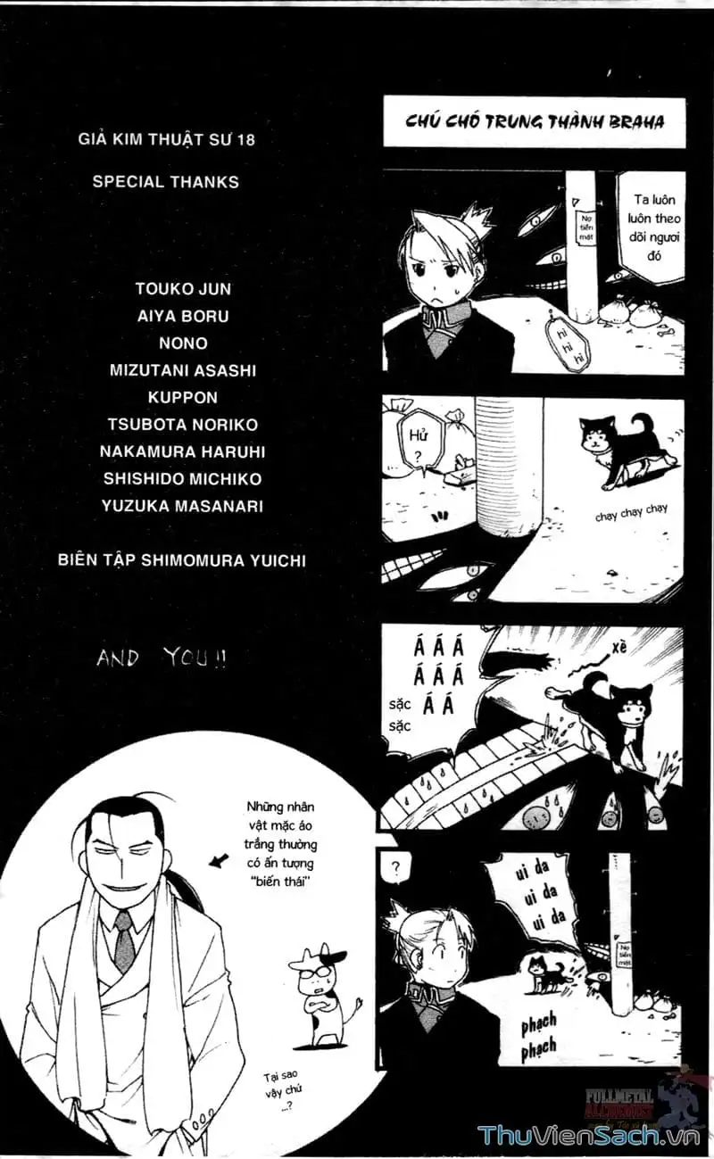 Truyện Tranh Giả Kim Thuật Sư trang 4