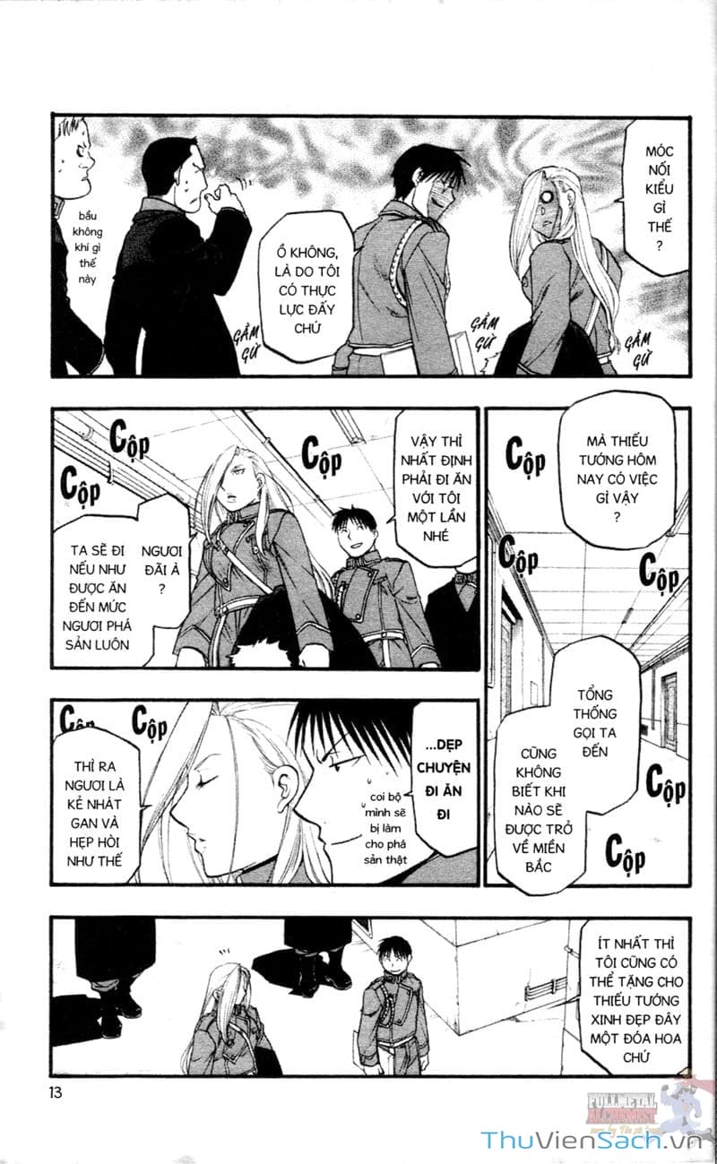 Truyện Tranh Giả Kim Thuật Sư trang 4