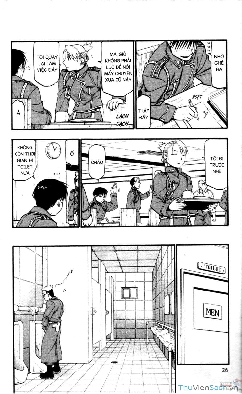 Truyện Tranh Giả Kim Thuật Sư trang 4