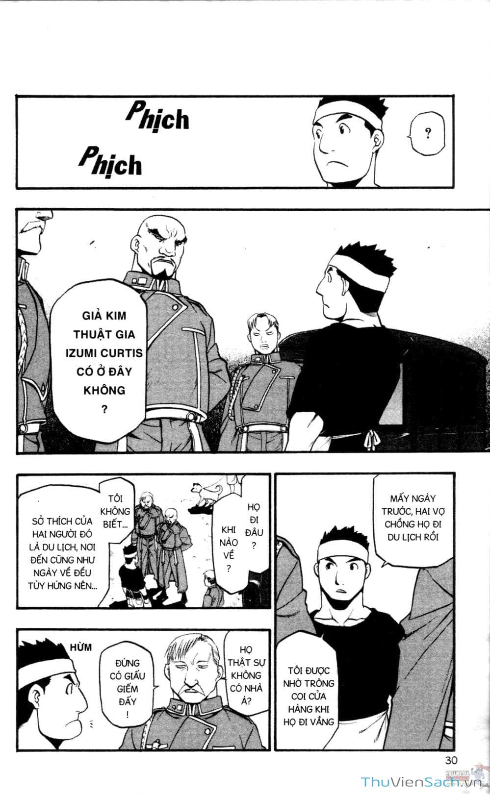 Truyện Tranh Giả Kim Thuật Sư trang 4