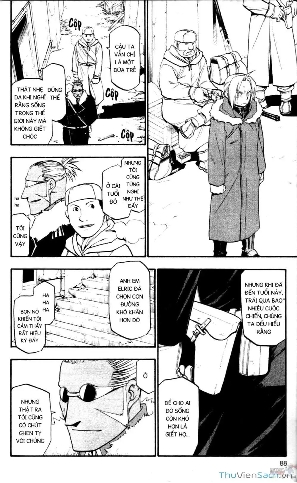 Truyện Tranh Giả Kim Thuật Sư trang 4