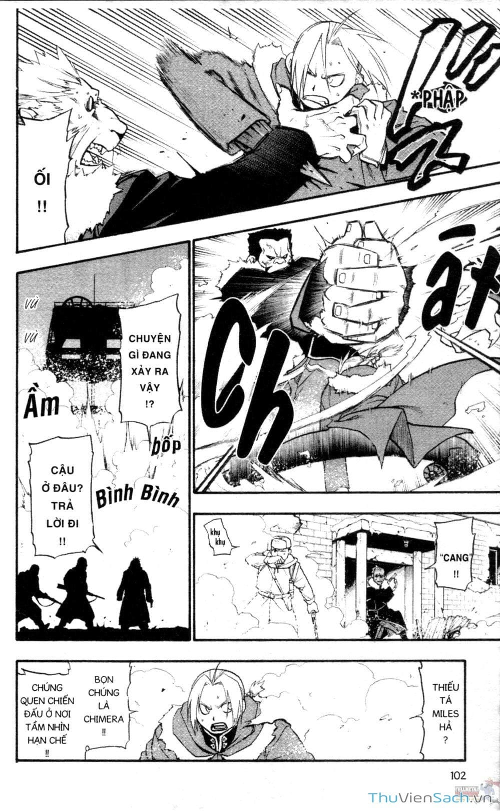 Truyện Tranh Giả Kim Thuật Sư trang 4
