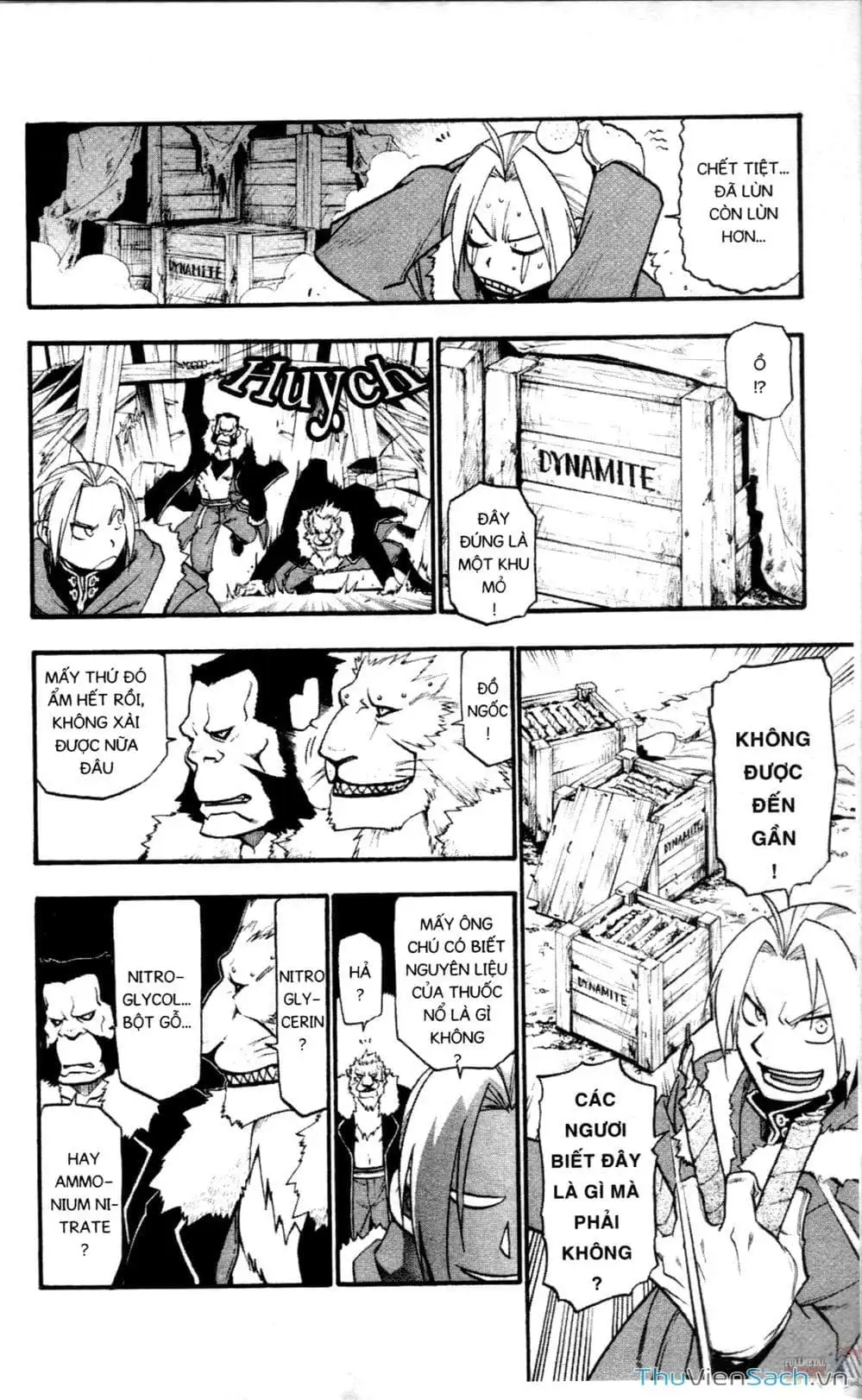 Truyện Tranh Giả Kim Thuật Sư trang 4