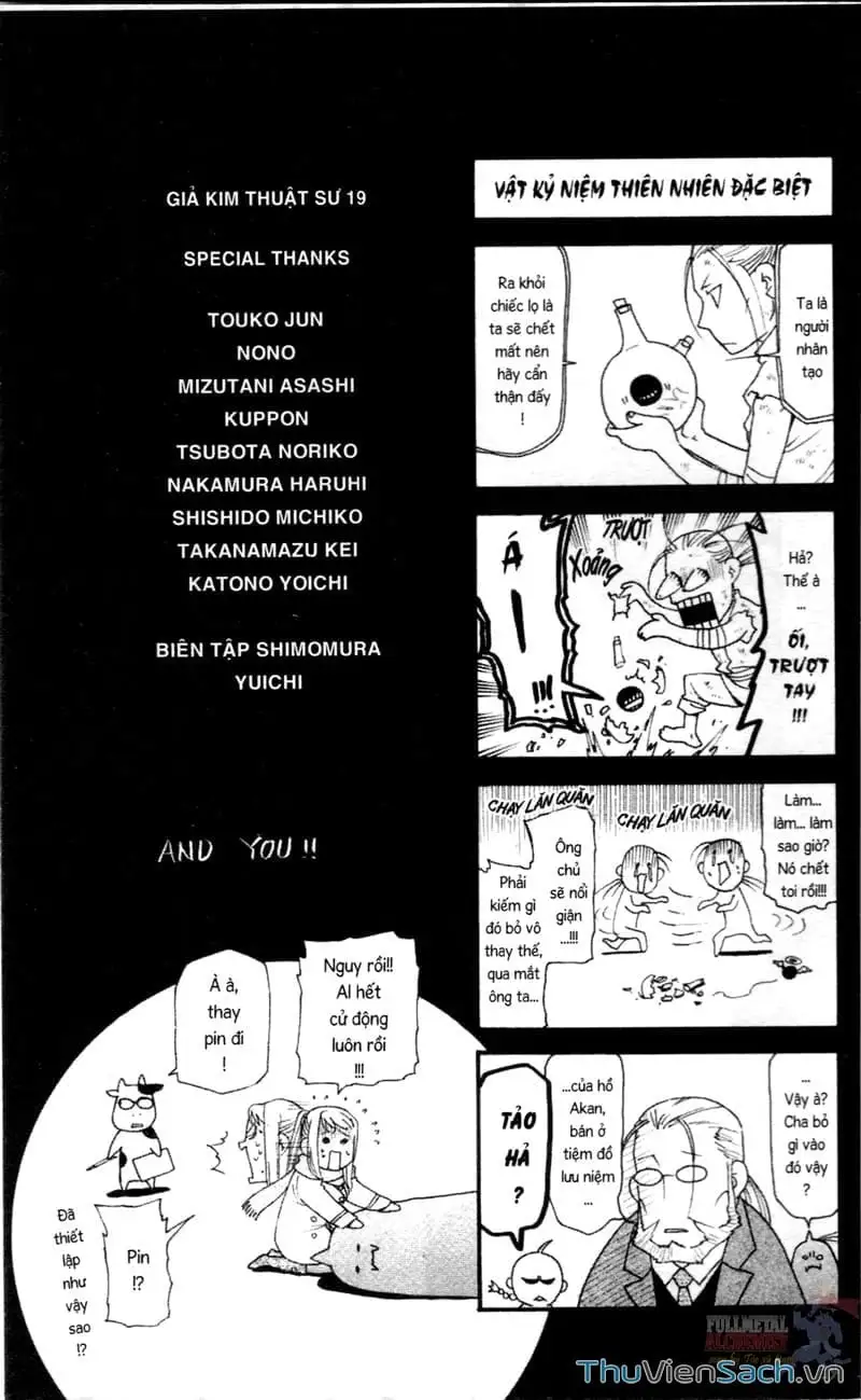 Truyện Tranh Giả Kim Thuật Sư trang 4